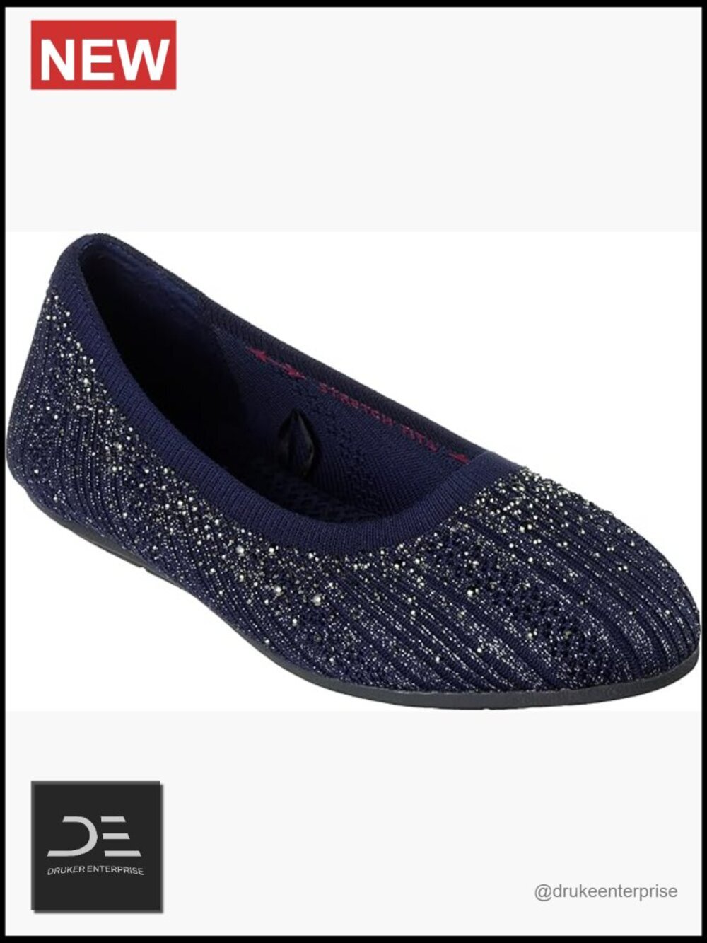 Ballet Flats with Memory Foam - Dress Shoes